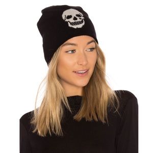 360CASHMERE BRIGIT SKULL BEANIE